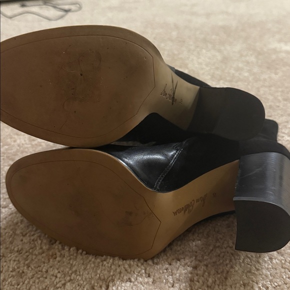 Sam Edelman Reyes Black Leather Ankle  Boots, size 10 - Picture 9 of 13